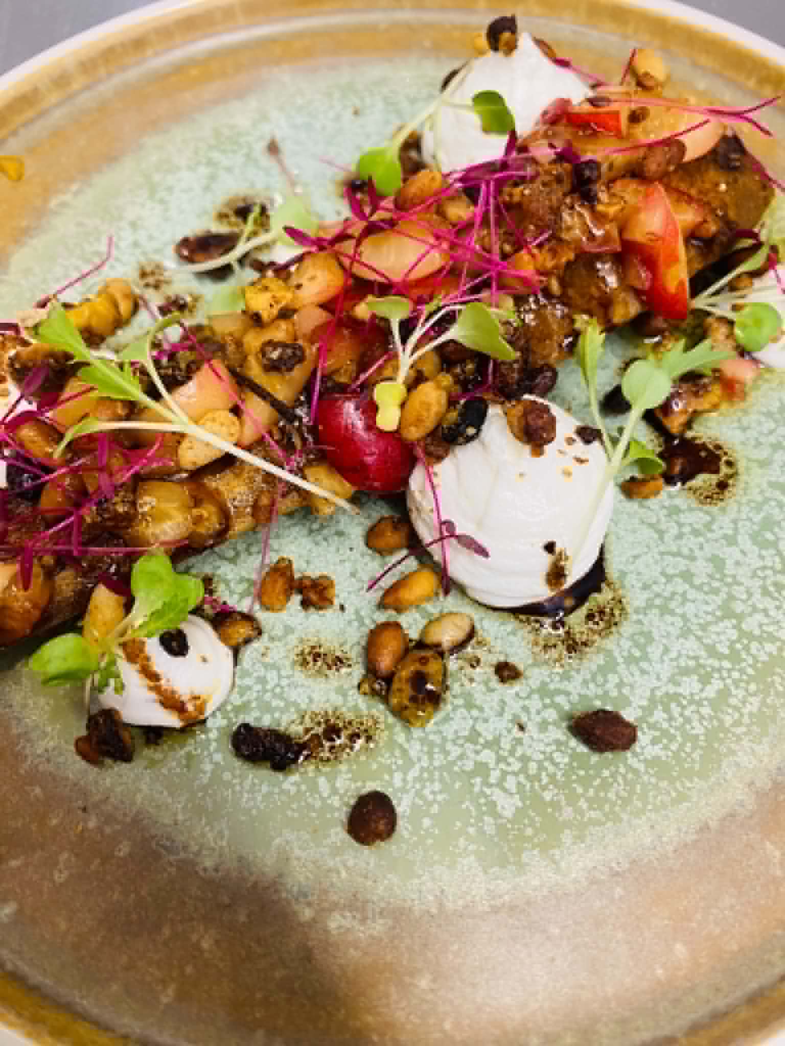 Création culinaire gastronomique - L'Ocre Rouge